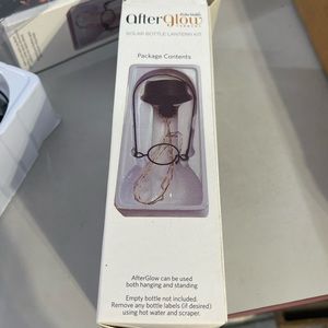 AFTERGLOW‎ - SOLAR BOTTLE LANTERN KIT NEW wedding decor, landscaping group of 10